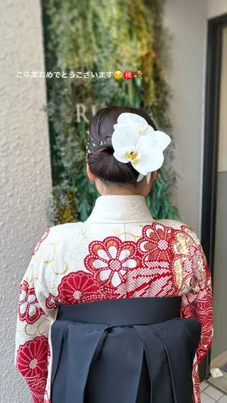 ヘアアレンジ 🪽ナチュラルヘア* 大下唯奈🪽🫧のヘアスタイル