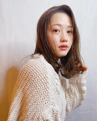 ミディアム arts調布 スタイリスト杉山翔也のヘアスタイル