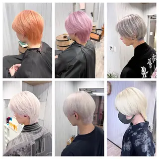 カラー メンズ 艶髪/ハイトーン特化 店長/SHOHEIのヘアスタイル