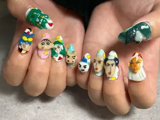 ネイル Yakko pas á pasのネイルデザイン