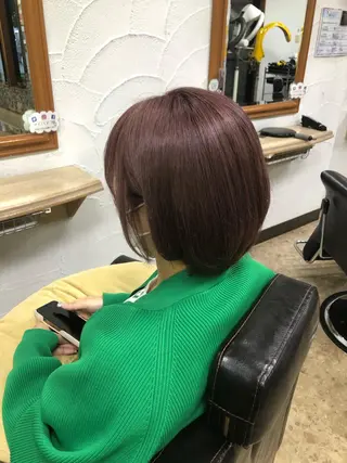 ショート サロントモ所属・小松崎 咲楽のヘアスタイル