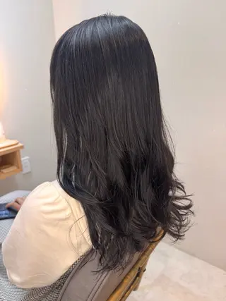 ロング カラー みな🫧艶カラー /似合わせカットのヘアスタイル