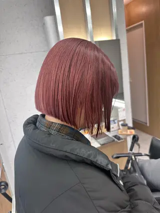 ミディアム GOAT_茅ヶ崎 キシ サクラのヘアスタイル