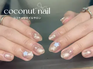 ネイル 神田 ココナッツのネイルデザイン