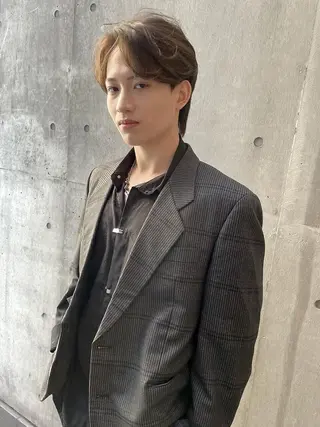 メンズ ボブ/レイヤー/ 御田村裕人のヘアスタイル