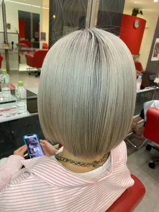 カラー ハイライト&ブリーチ 💇🏼‍♀MAHOのヘアスタイル