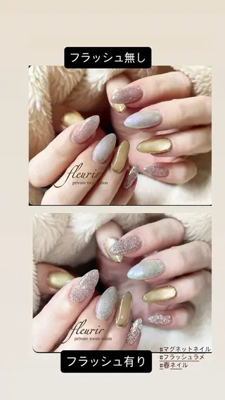 ネイル フルリール 【プライベートサロンのネイルデザイン