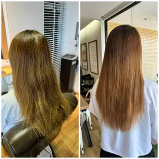 ロング ツキダテ ユイのヘアスタイル