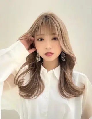ロング ✨縮毛矯正✨レイヤー ホウダカズヒロのヘアスタイル