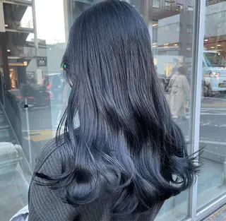 セミロング カラー パーマ ヘアアレンジ メンズ キッズ ネイル マツエク・マツパ アイブロウ 🦋韓国風カラー🦋 こうせい原宿のヘアスタイル