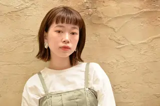 ミディアム モリシタ サトシのヘアスタイル