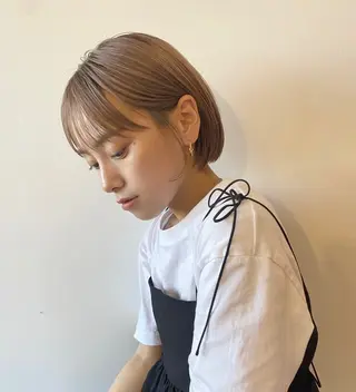 ショート カラー 鈴木 翔梧のヘアスタイル