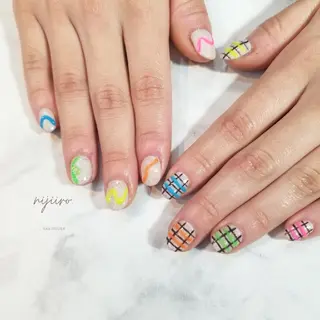 ネイル nijiiro🌈 サトウのネイルデザイン