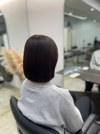 ミディアム 🤍ショートボブ 🤍NANAMI🤍のヘアスタイル