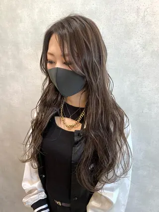 ロング カラー ヘアアレンジ ROSEL末吉 海渡のヘアスタイル