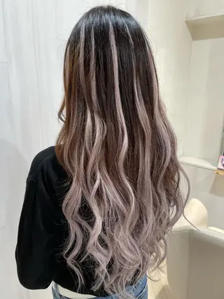 ロング 松永 夏のヘアスタイル