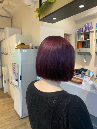ショート カラー N°+aero 😊れいか😊のヘアスタイル