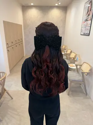 ロング ヘアアレンジ りん/ハイトーン💖 🌈髪質改善✨️浜松のヘアスタイル