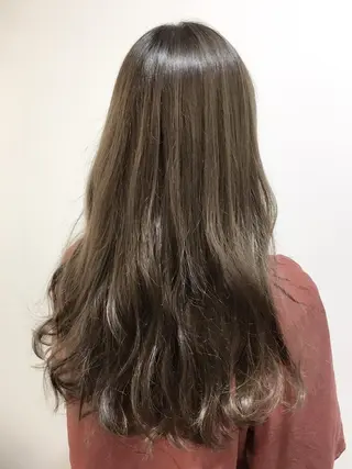 ロング カラー 海外風レイヤーカット 👑店長　平松　由のヘアスタイル