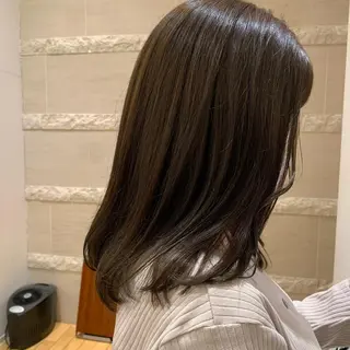 カラー さとう あやかのヘアスタイル