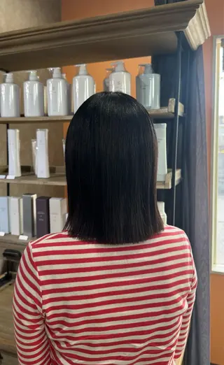 ミディアム . みおのヘアスタイル