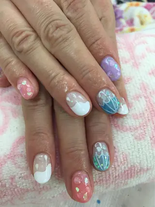 ネイル 東十条muumii ネイルまつ毛のネイルデザイン