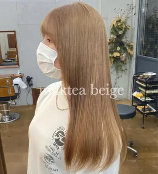 ロング カラー ハイトーン/デザイン hirokiのヘアスタイル