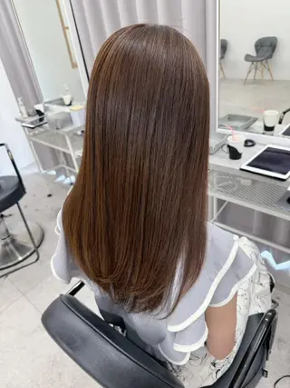 ロング カラー newi fhami 吉祥寺のヘアスタイル