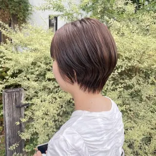 ショート ルプラボウ/中村潤菜 /ボブヘアのヘアスタイル