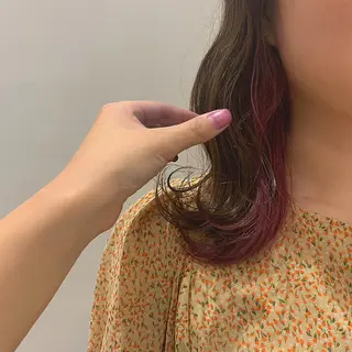 セミロング カラー 和歌山韓国ヘア🌙 MOEのヘアスタイル