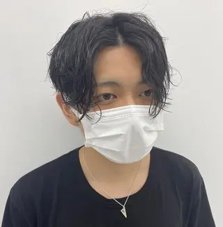 メンズ 柏メンズパーマ特化 蛯谷 晃裕のヘアスタイル