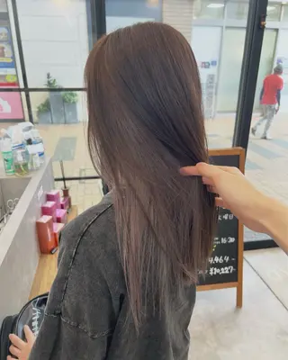 セミロング カラー ✨NOMAD印西✨ 黒川勇輝のヘアスタイル