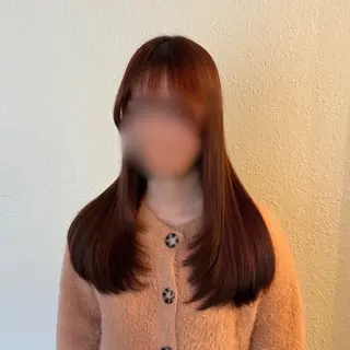 ロング カラー 髪質改善✖️透明感/ レイヤー/はるなのヘアスタイル