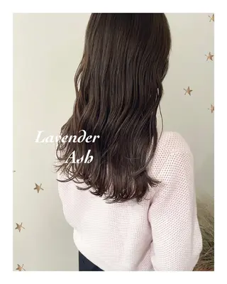 ロング カラー 市川 千夏のヘアスタイル