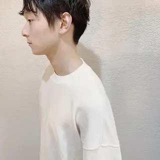 ショート パーマ ヘアアレンジ メンズ 韓国×巻ける髪質改善 💍maki💍のヘアスタイル