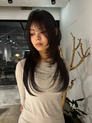 ロング 艶カラー🎀メンズ カットasunaのヘアスタイル