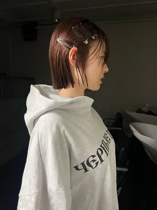 ショート 【CITA】 竹田　南生のヘアスタイル