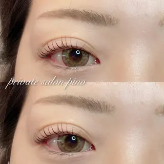 マツエク・マツパ pino eyelashのマツエク・マツパデザイン