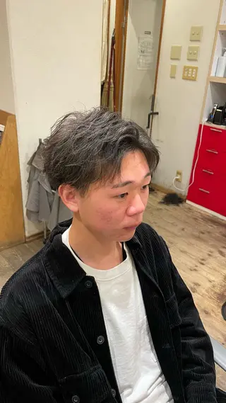 ショート メンズ 椿 大輔のヘアスタイル