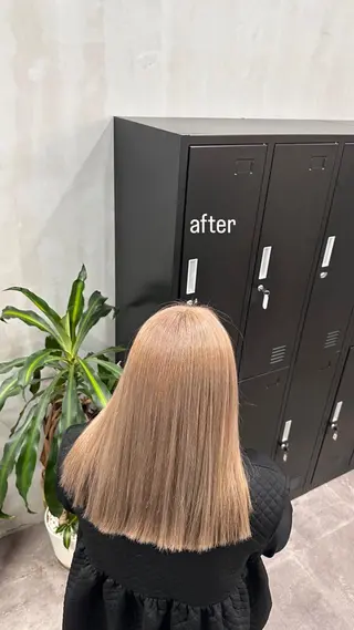 セミロング Cecil hair なんば店のヘアスタイル