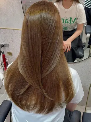 セミロング カラー 🩶HARUKA/ ボブカット🩶のヘアスタイル