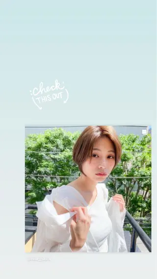 ショート 艶髪ショートの匠✂️ 錦糸町佐藤店長のヘアスタイル