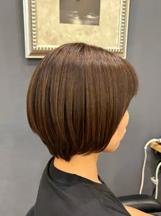ショート 中島 真里奈のヘアスタイル