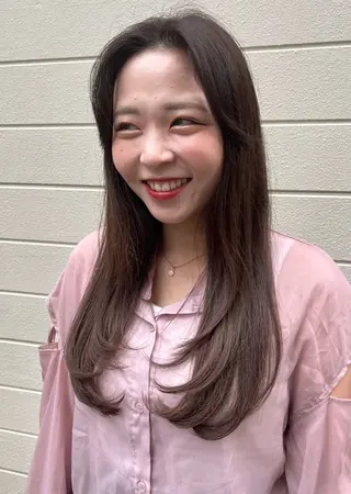 ロング 髪質改善/レイヤー カット福澤　和嗣のヘアスタイル