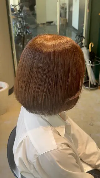 カラー モデル様募集中🐰 西尾美優のヘアスタイル