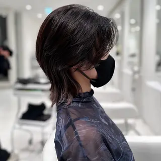 カラー メンズ 高島 悠吾のヘアスタイル