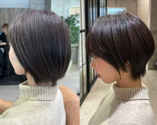 ショート 大人ショート特化/ カットモデル/表参道のヘアスタイル