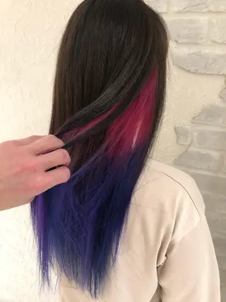 ロング ヘアセット 野中のヘアスタイル