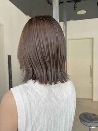 ミディアム RISE SWELL 江坂momoneのヘアスタイル