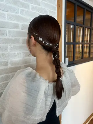 ロング ヘアアレンジ Topstylist YUKIのヘアスタイル